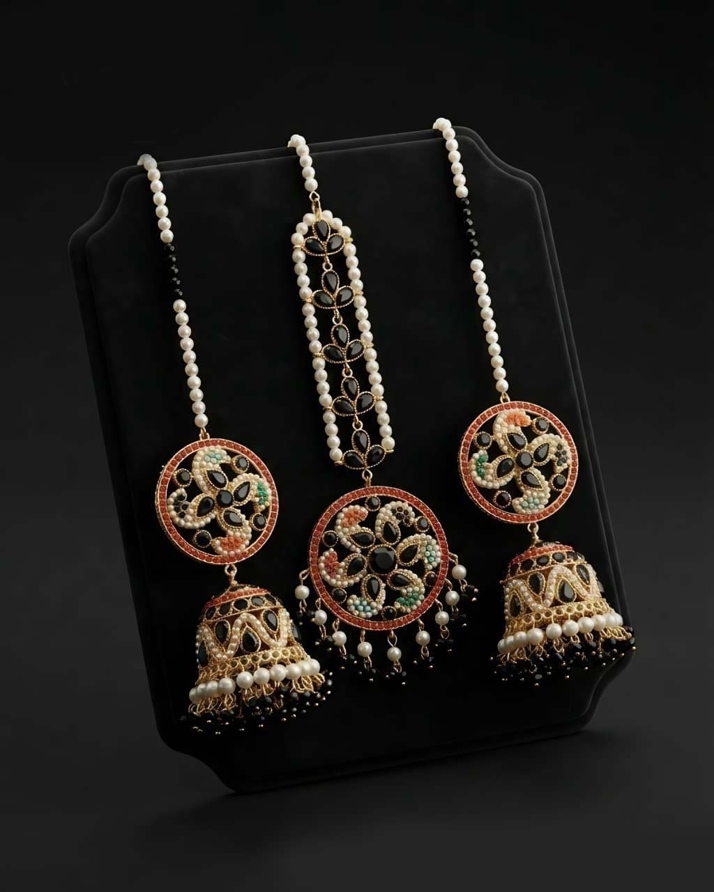 Aurevina Norattan Jhumki Set