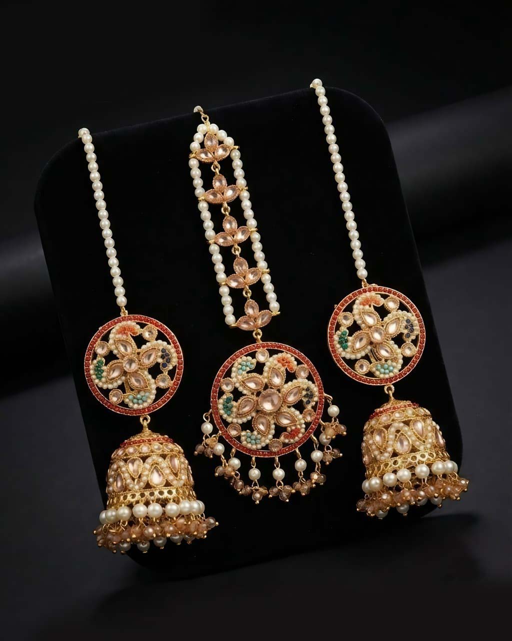 Aurevina Norattan Jhumki Set