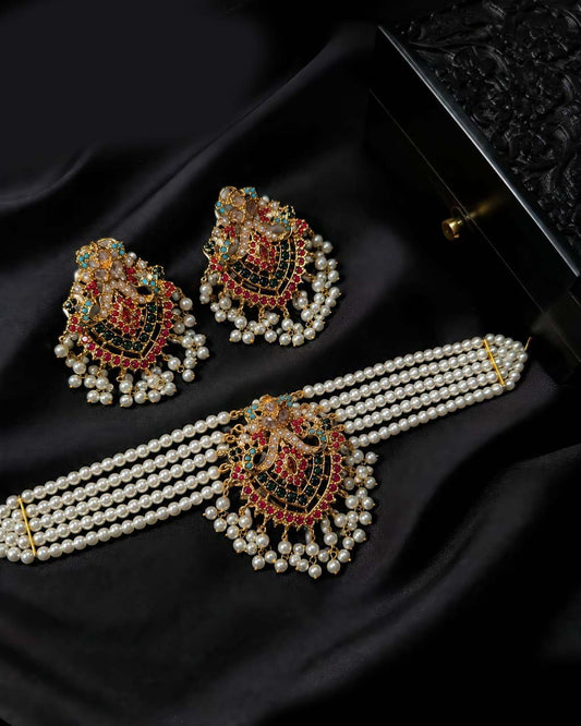 Zarelle Norattan Choker Set