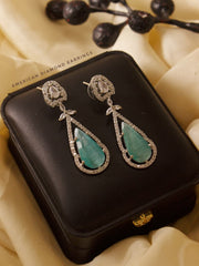 Luxe American Diamond Earrings