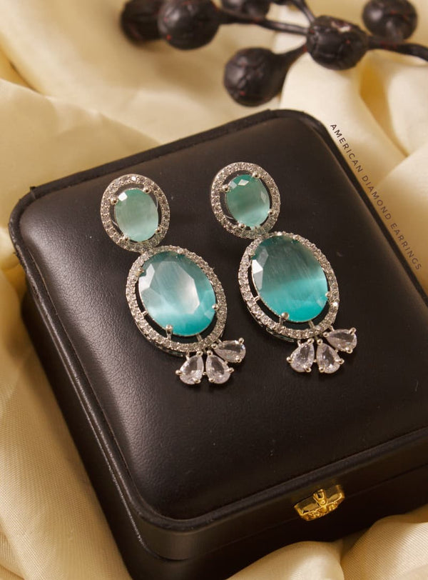 Veloura Diamond Drop Earrings alternate view