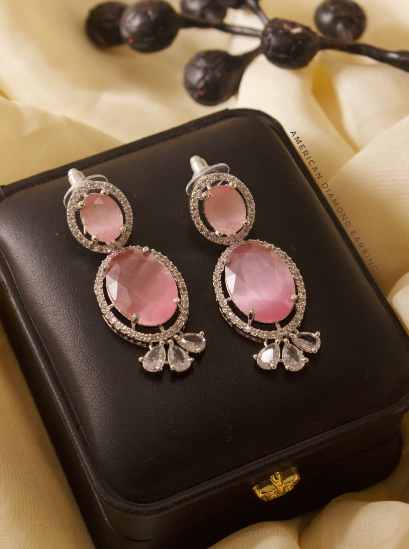 Veloura Diamond Drop Earrings