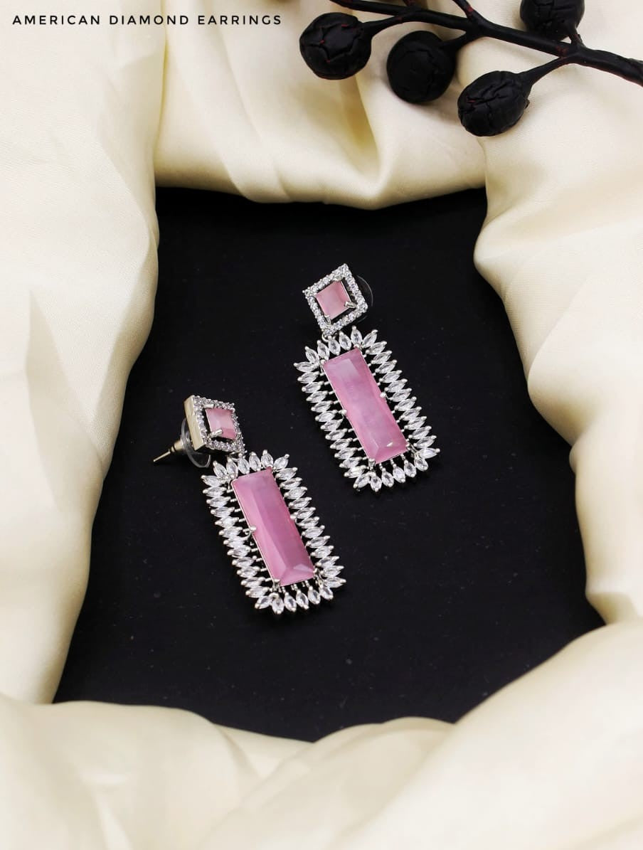 Elara Crystal AD Earrings