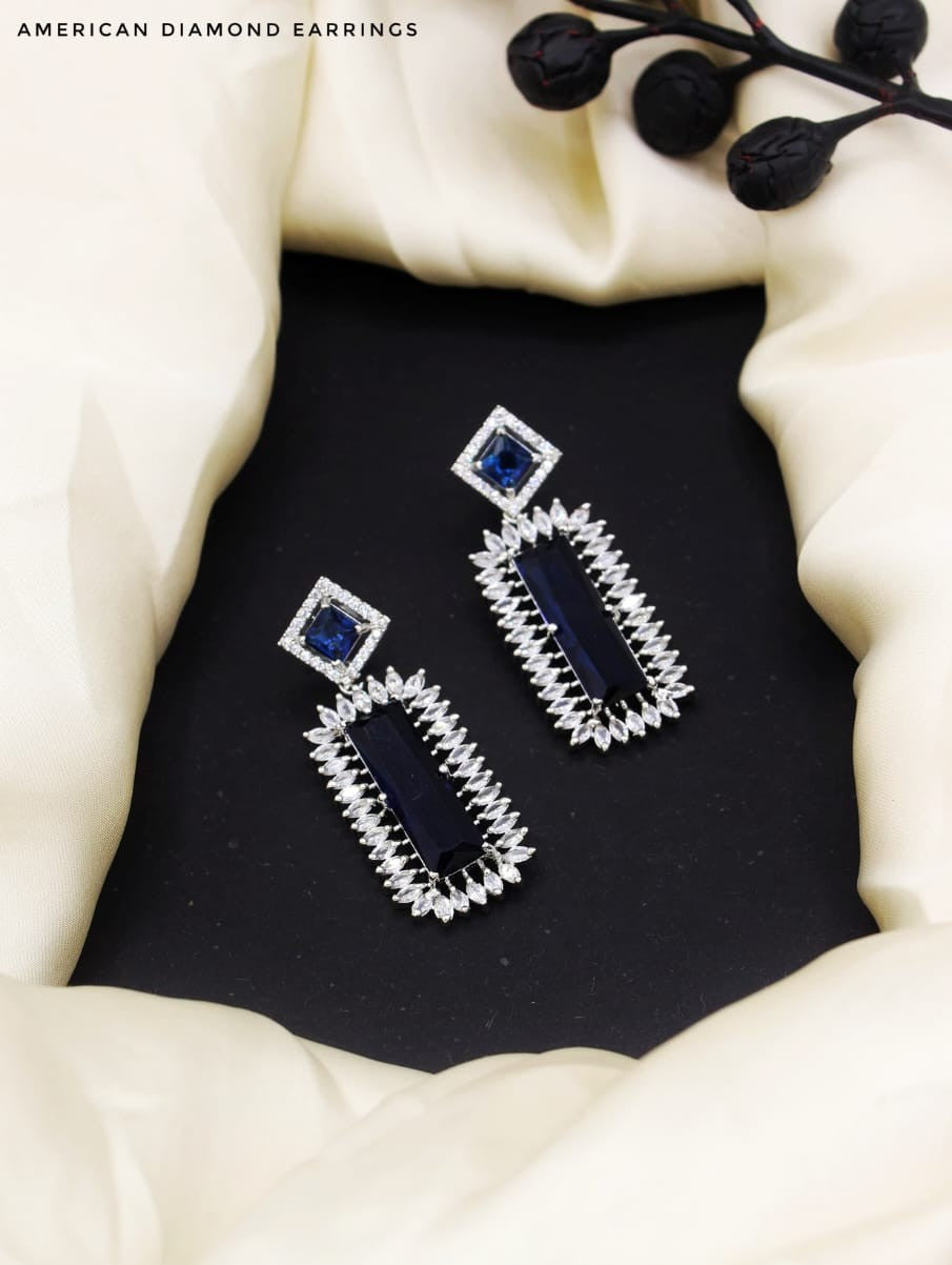 Elara Crystal AD Earrings