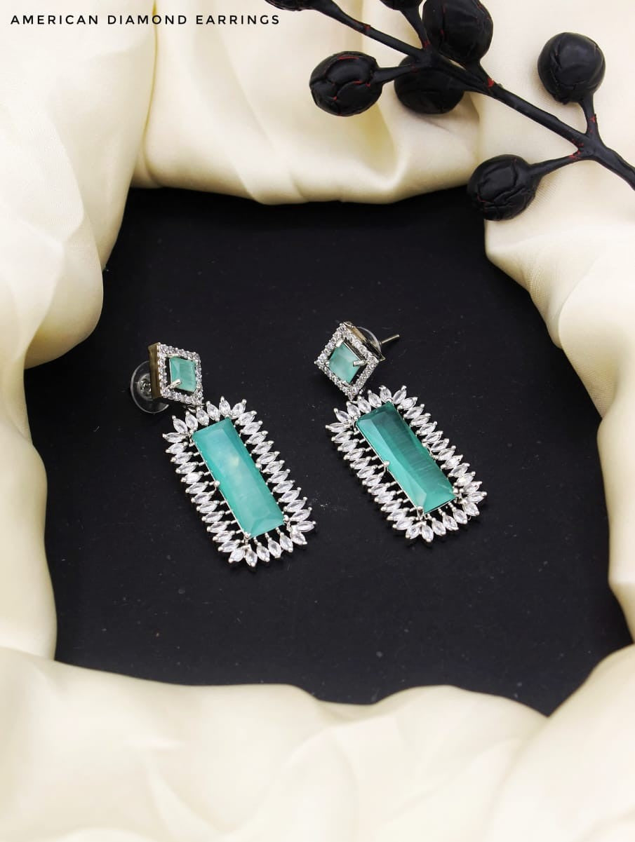 Elara Crystal AD Earrings