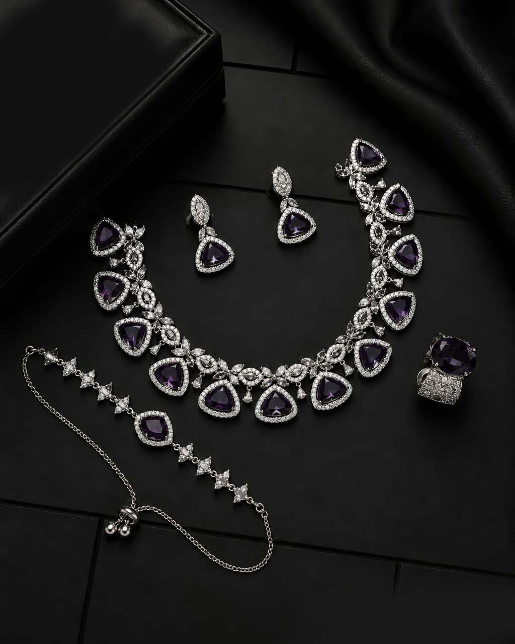 Aurevella American Diamond Set