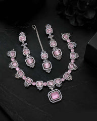 Eloria American Diamond Necklace Set