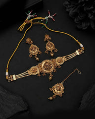 Rajwadi Noor Choker Set
