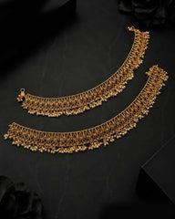 Bridal Indian Zircon Anklets (Pair)