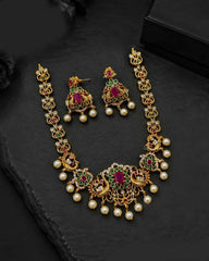 Meher Multicolor Antique Necklace Set