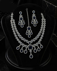 Celestia Luxe American Diamond Necklace Set