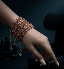 Heritage Turkish Style Openable Antique Polish Bangle