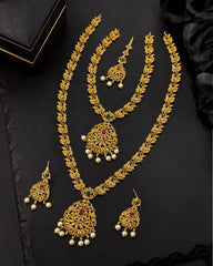 Royal Temple South Indian Mala Set