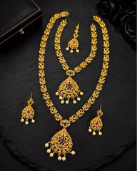 Classic South Indian Temple Mala Set
