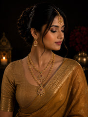 Classic South Indian Temple Mala Set