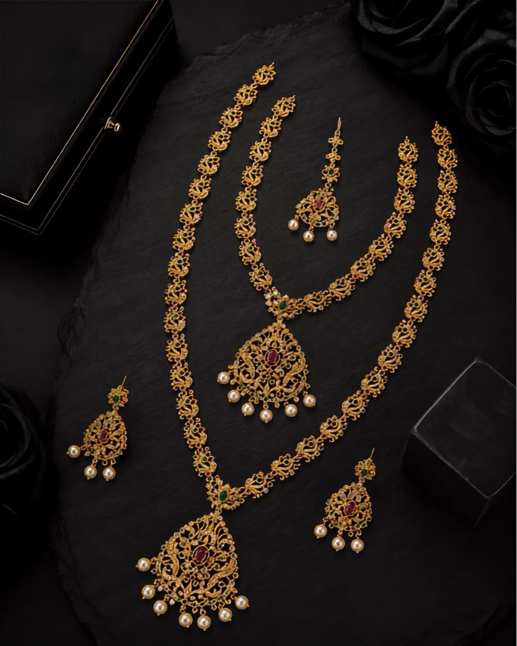 Maharani South Indian Necklace Set