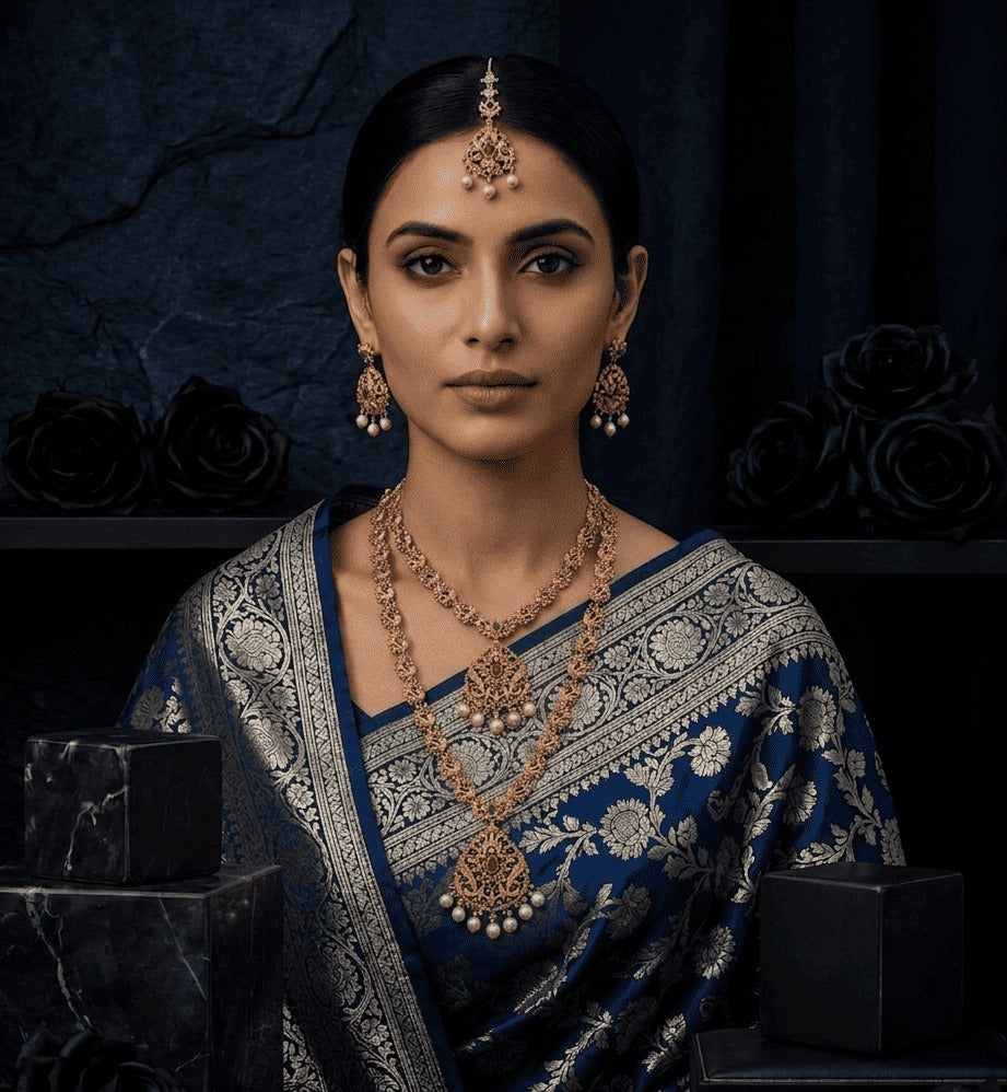 Temple Heritage Mala Necklace Set