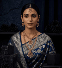 Royal Gold South Indian Mala Set