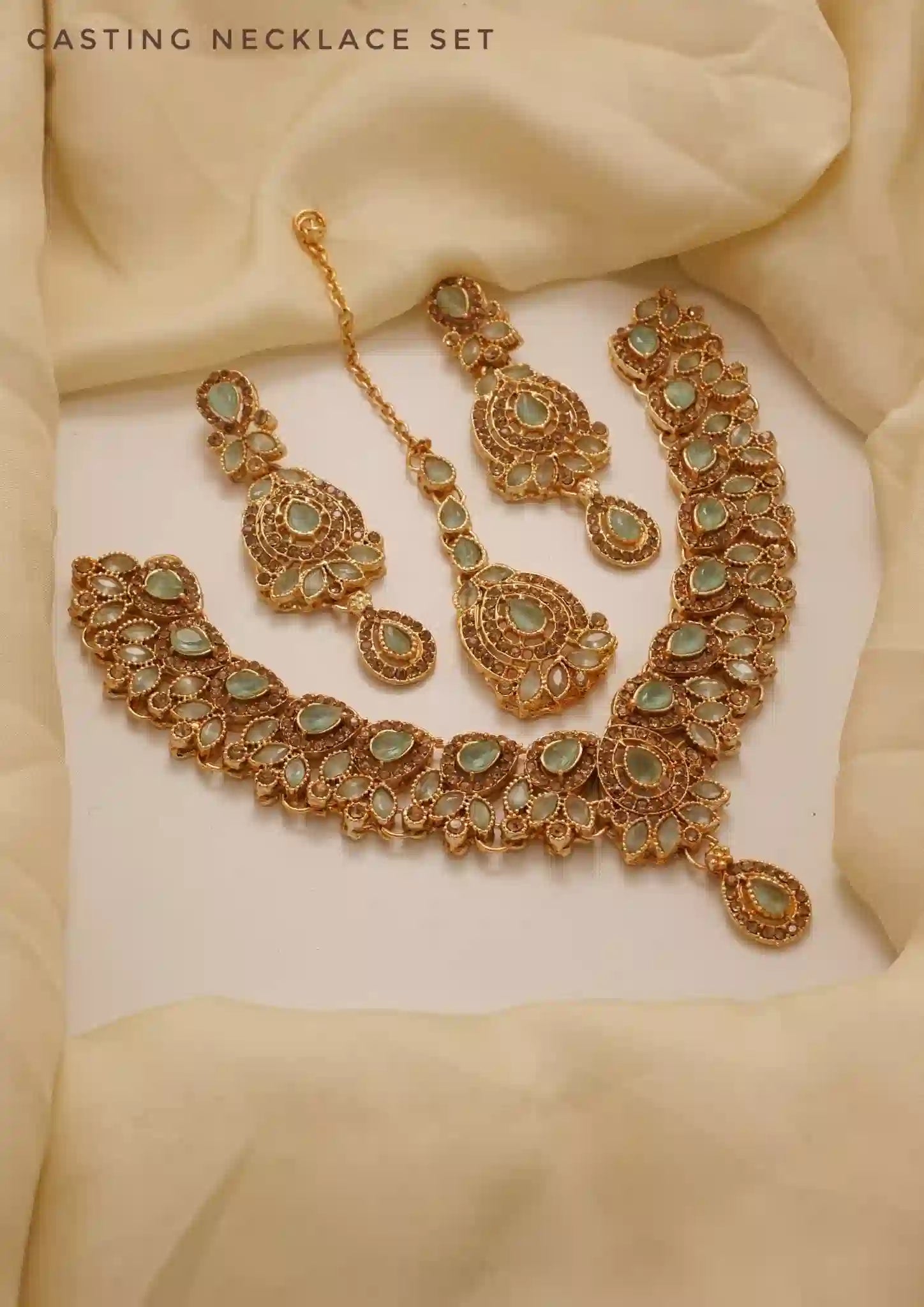 Casting Necklace Set – Premium Finish Elegant Jewelry