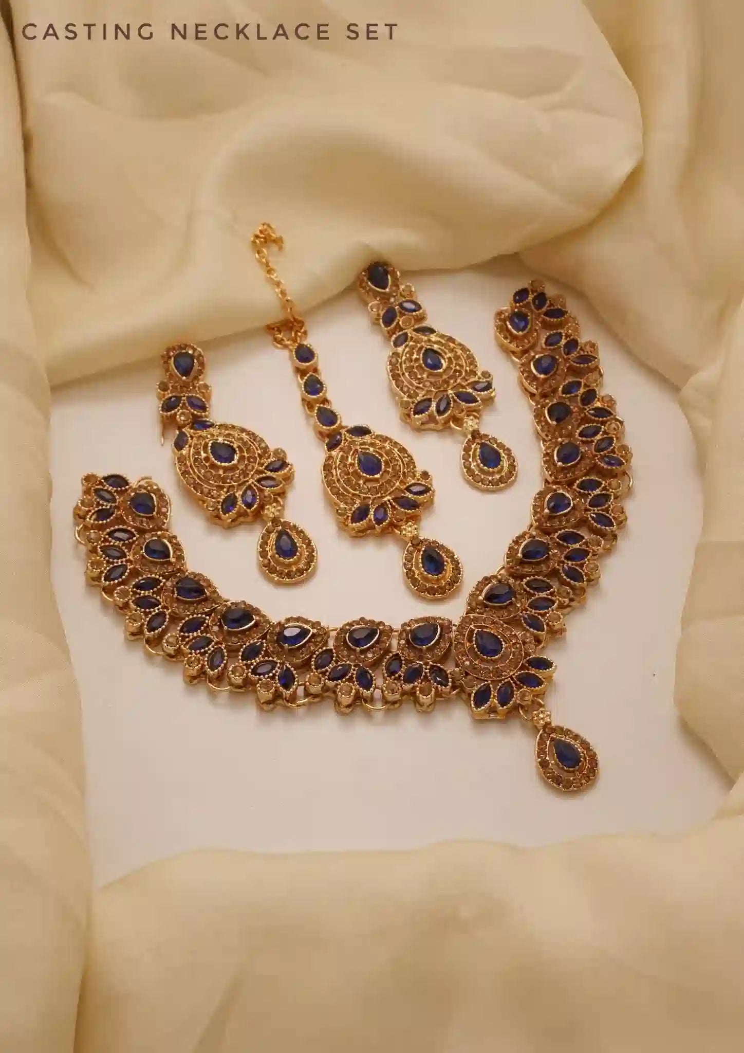 Casting Necklace Set – Premium Finish Elegant Jewelry