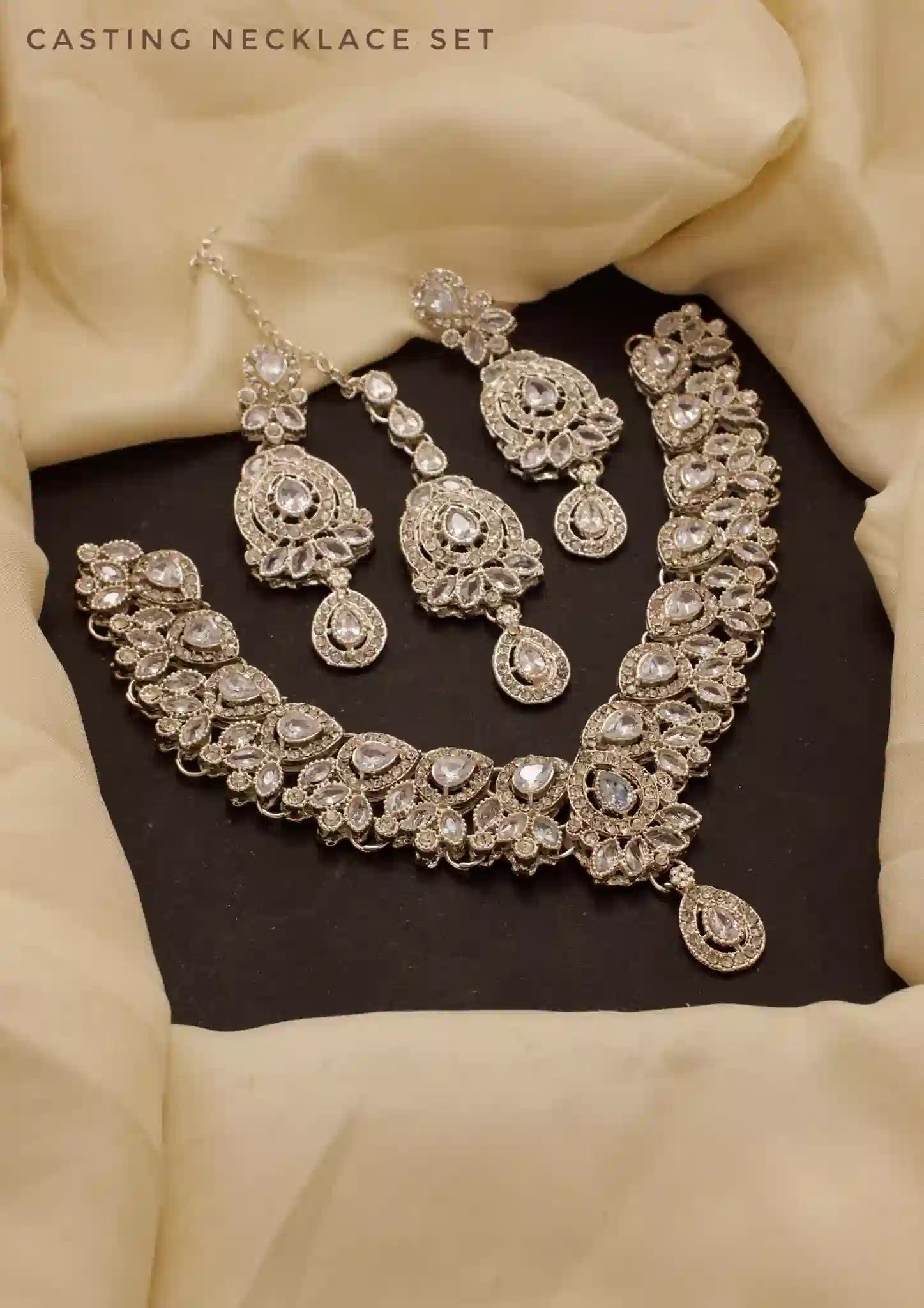 Casting Necklace Set – Premium Finish Elegant Jewelry