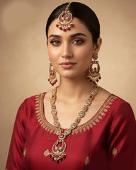 Casting Party Wear Mala Set for Women