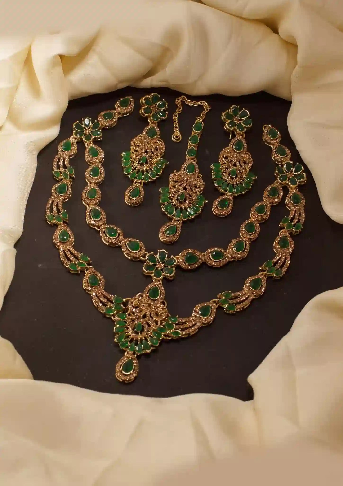 Double Layer Necklace Set – Elegant Multi-Layer Jewelry (10 Colors)