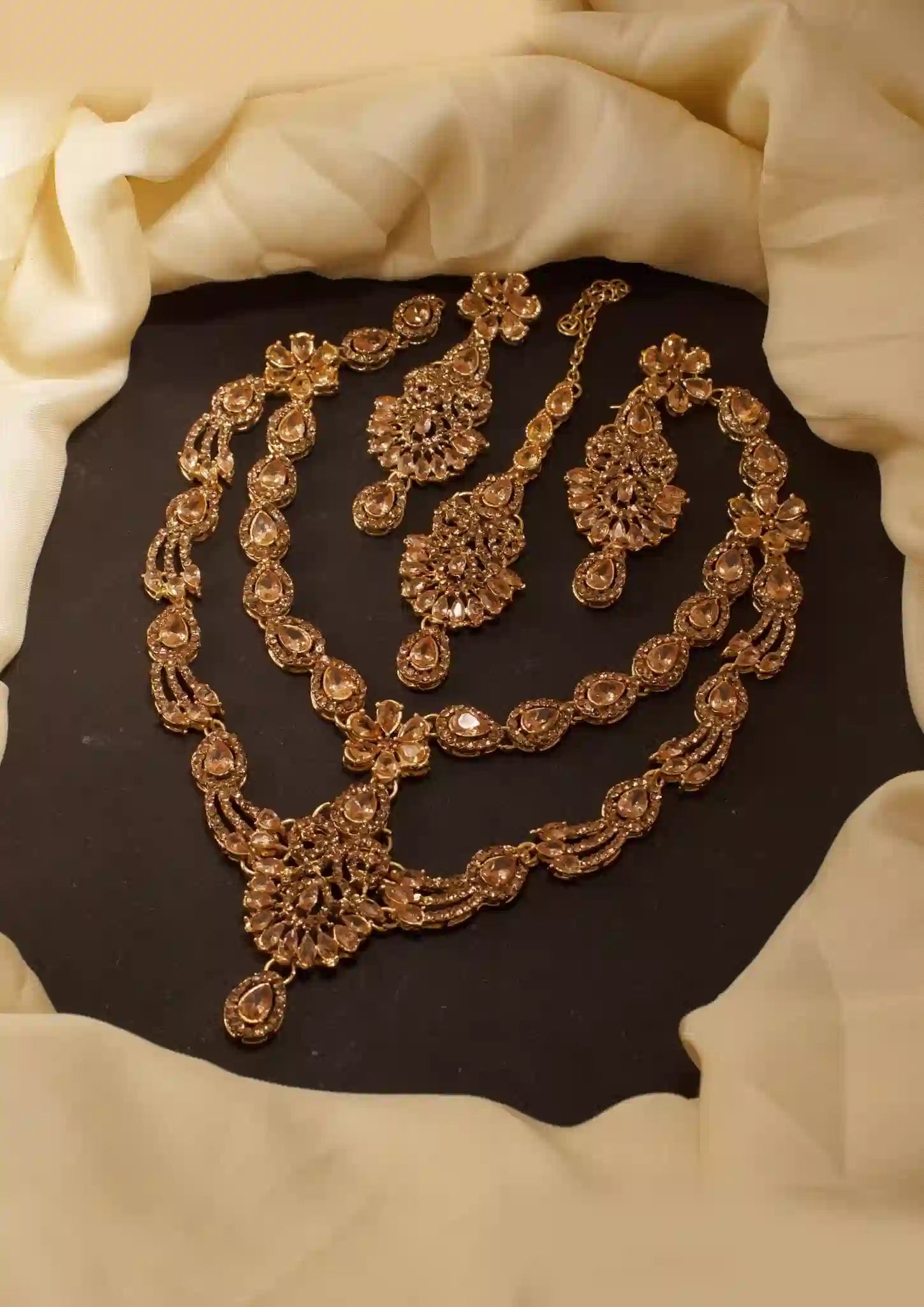 Double Layer Necklace Set – Elegant Multi-Layer Jewelry (10 Colors)