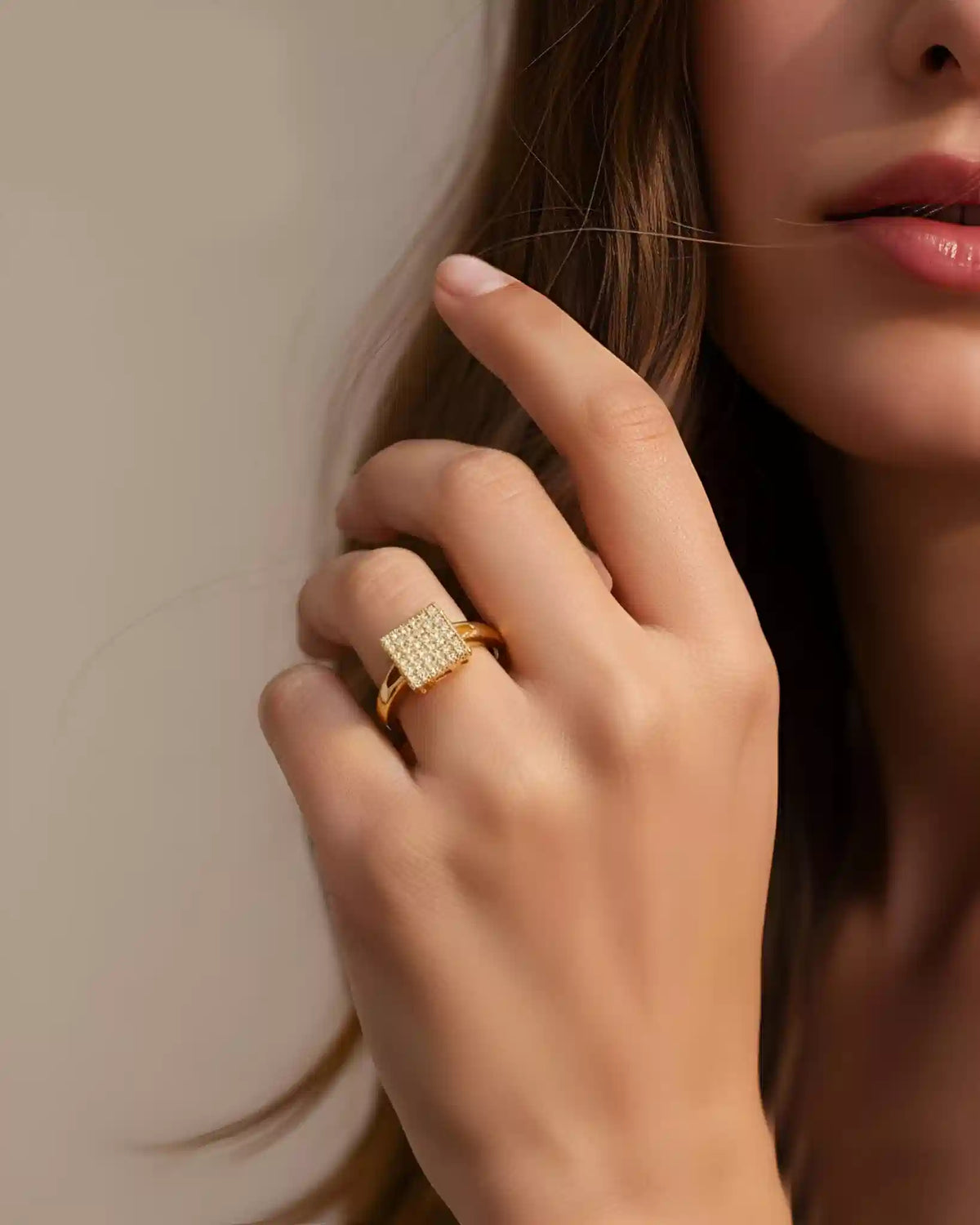 Elegant Bridal Inspired Statement Ring