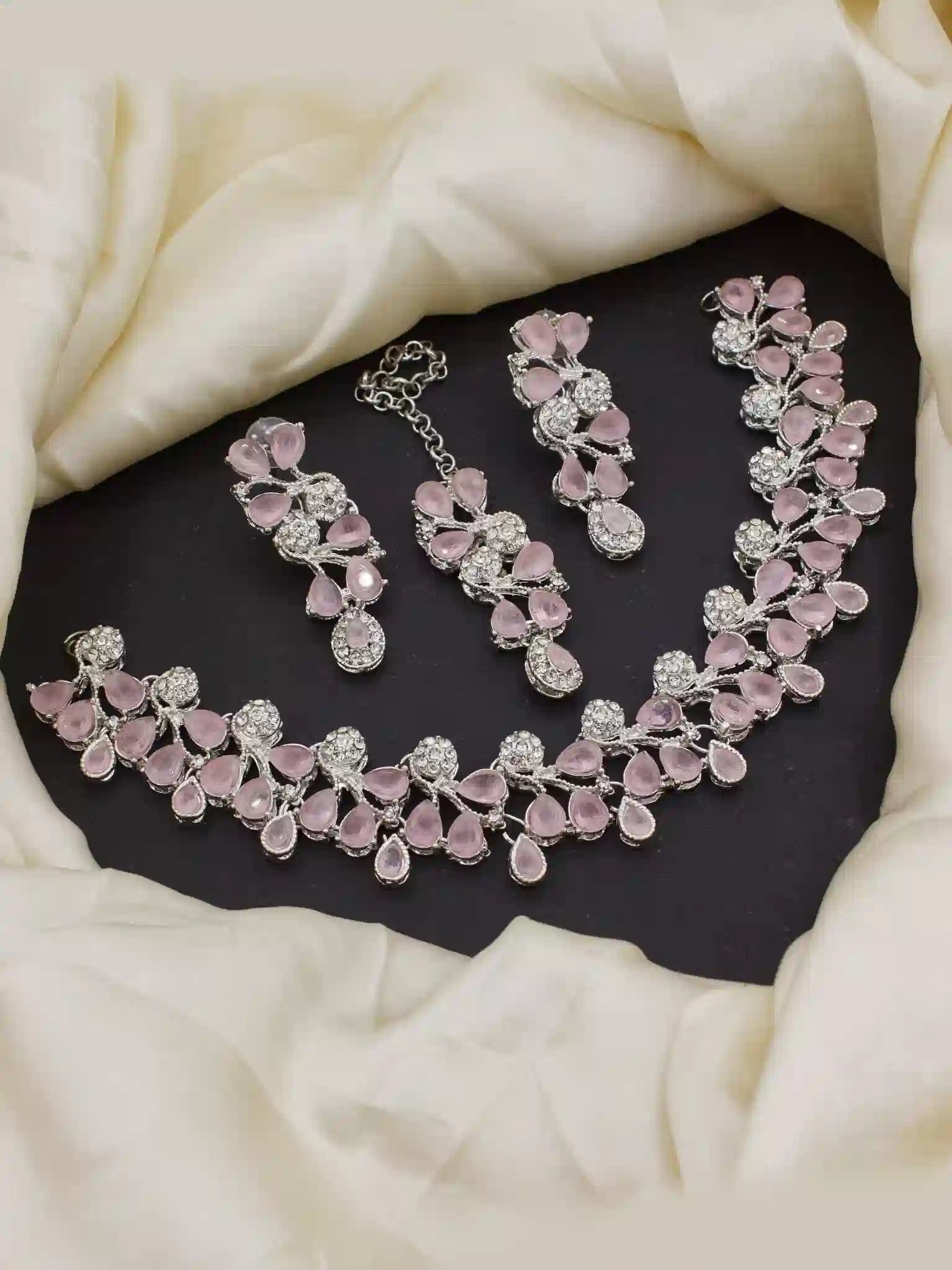 Elegant Necklace Set – Royal Look Jewelry in 11 Stunning Colors