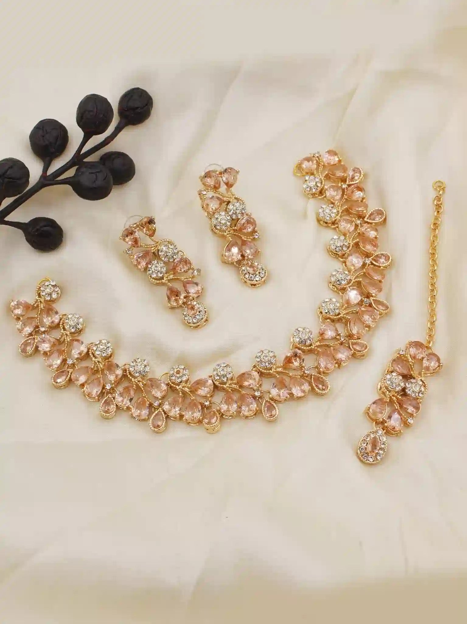 Elegant Necklace Set – Royal Look Jewelry in 11 Stunning Colors