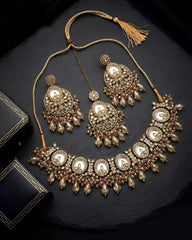 Antique Sparkle Necklace Set