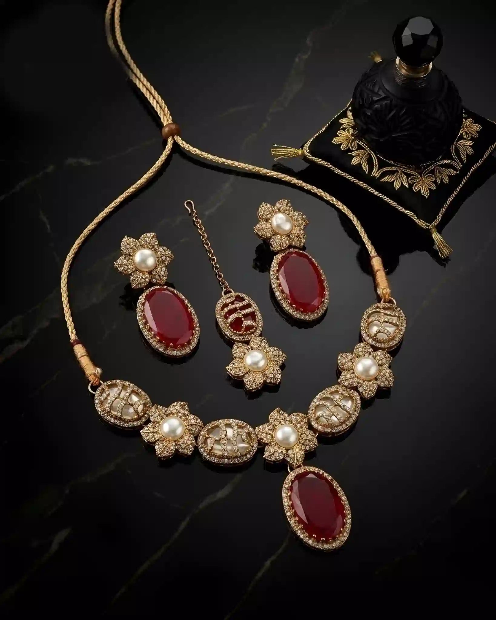 Turkish Sparkle Necklace Set