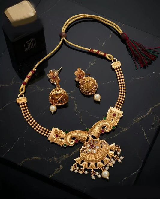 Ethnic Rajwadi Necklace