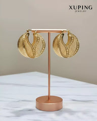 Xuping Graceful Hoop Earrings