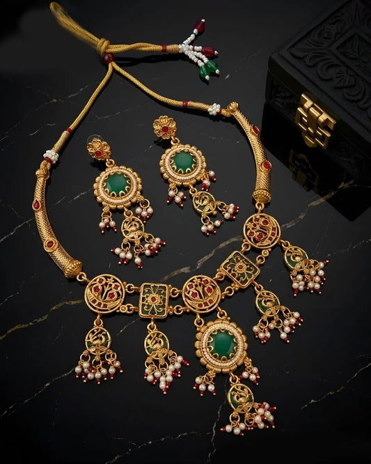 Heritage Rajwadi Necklace