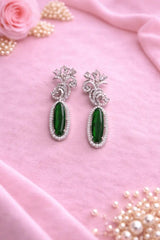 Luxury Crystal Drop Earrings | Elegant Statement Party Wear Earrings for Women