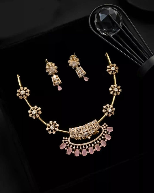 Meher Elegance Indian Necklace Set