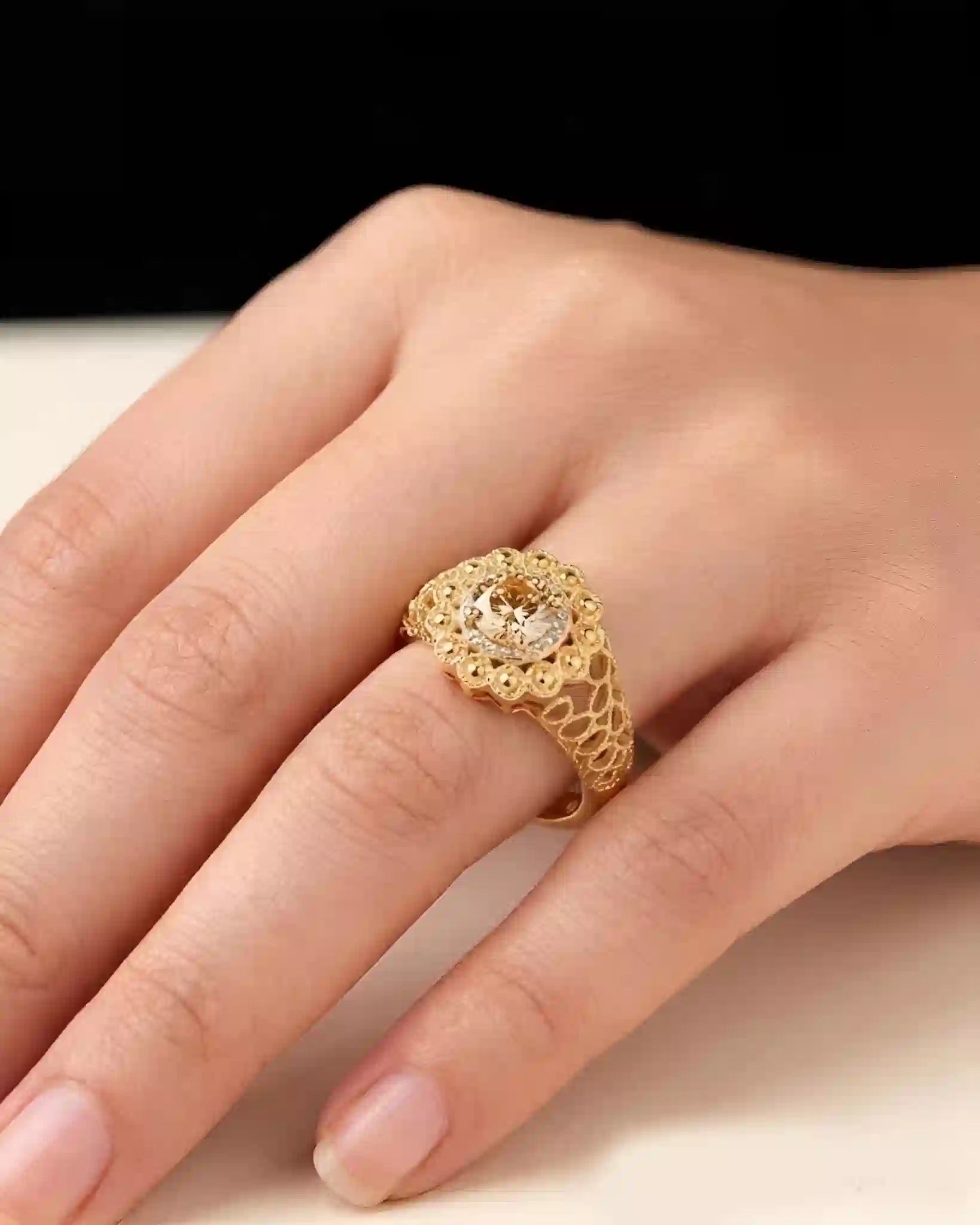 Orlina Charm Ring