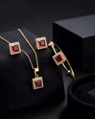 Rivaya Glow Locket & Bracelet Set
