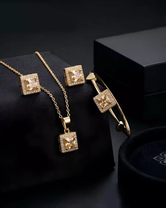 Rivaya Glow Locket & Bracelet Set