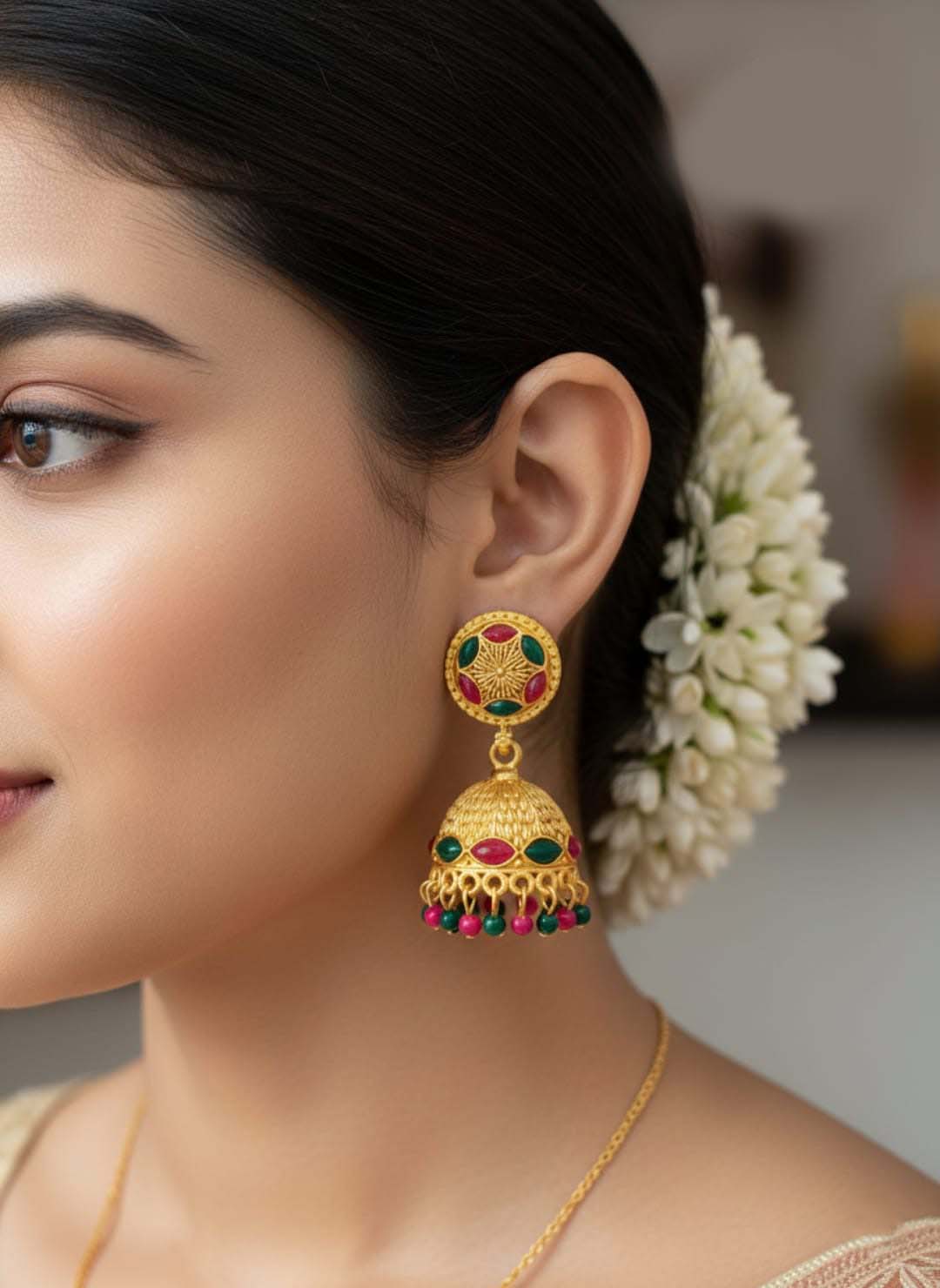 Indian Jhumka Earrings