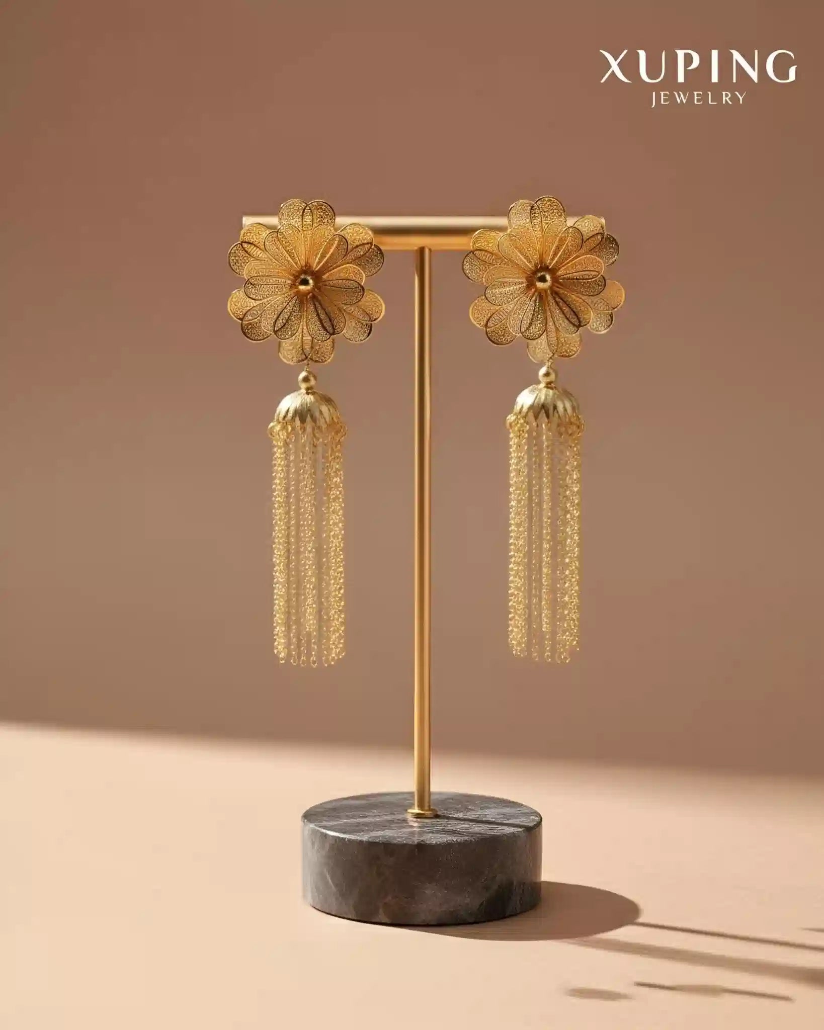 Xuping Stylish Statement Earrings