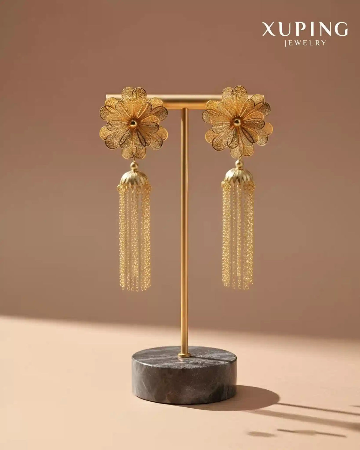 Xuping Stylish Statement Earrings