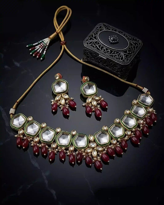 Zareen Heritage Kundan Set