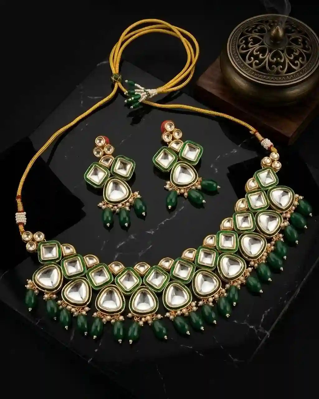 Zivara Royale Kundan Necklace Set