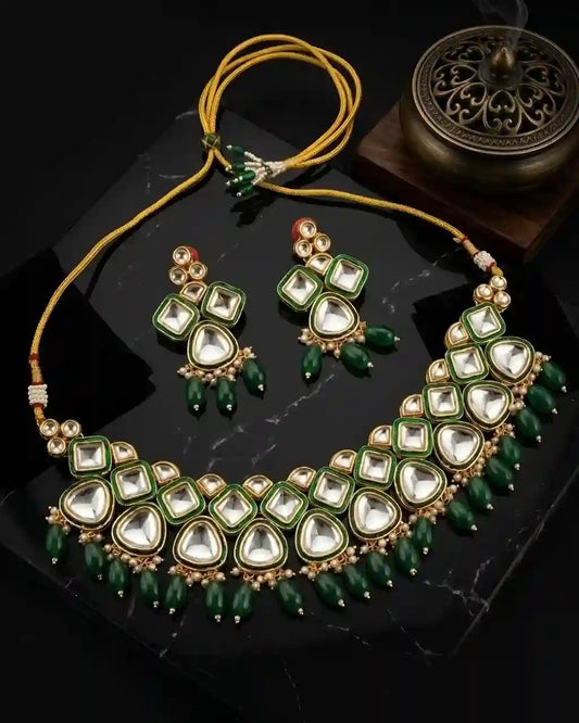 Zivara Royale Kundan Necklace Set