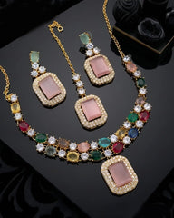 Zivara Spectrum Necklace Set